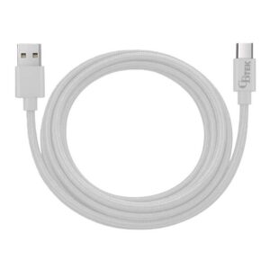 CBTEK Type-C to USB-A 6 ft Cable-White