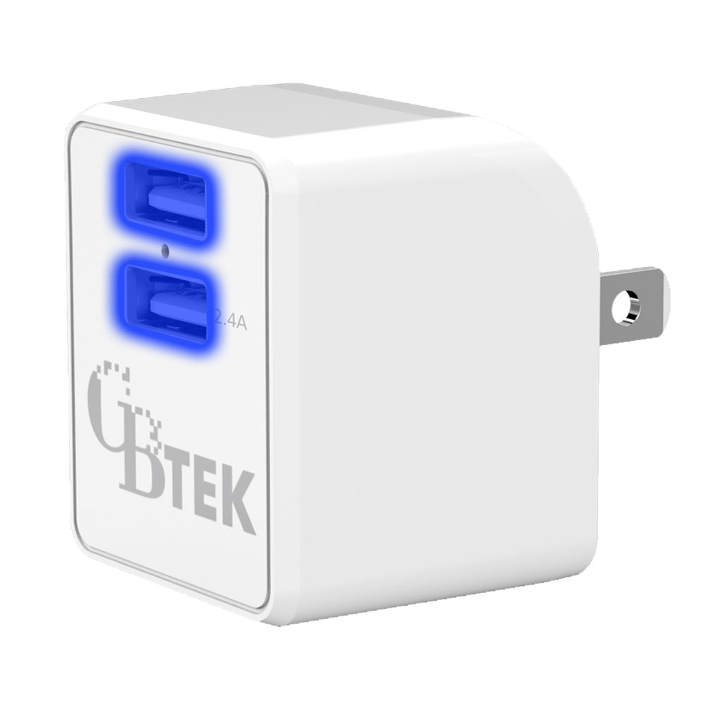 CBTEK Dual USB-A Wall Charger – 5V/2.4A - Image 2