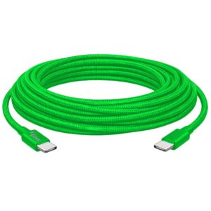 CBTEK Type-C to Type-C 10 ft Cable-Green