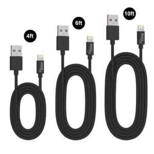 CBTEK MFI Lightning to USB-A Combo Pack-Black