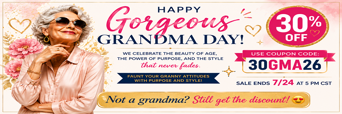 Gorgeous Grandma Sale BANNER
